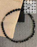 Black and White Asian Necklace