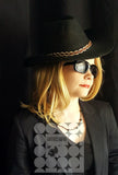 Women's Onyx and Hematite Beaded Black Necklace