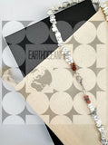 Women's Gemstone Turquoise and White Howlte Necklace