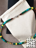 Express Yourself Irish Rainbow Beaded Necklace