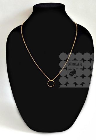 Gold Necklace Gold Karma Layering Necklace