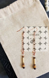 Boho Bamboo Earrings