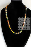Irish Ladies Gemstone Beaded Harvest Necklace